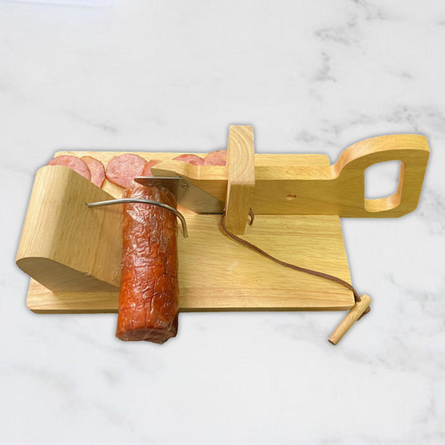 Fatiador De Salame De Madeira, Fatiador De Pão Com A