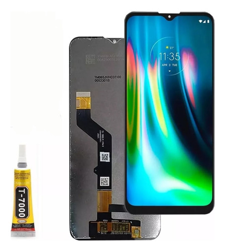 Tela Frontal Touch Compatível Com Moto E7 Plus Xt2081 + Cola