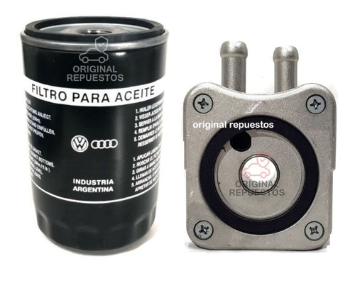 Enfriador De Aceite + Filtro Vw Senda Gol Saveiro 1.6 Diesel