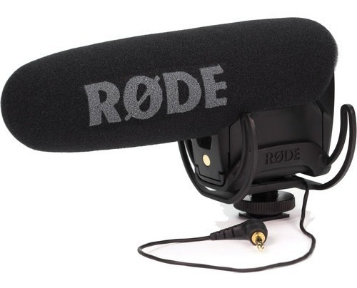 Microfone Rode Videomic Pro - Sistema Rycote Lyre Sem Juros