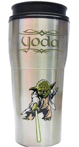 Termo De Aluminio Cocoa Yoda Star Wars 