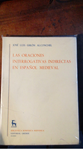 Libro Las Oraciones Interrogativas Indirectas En Español 