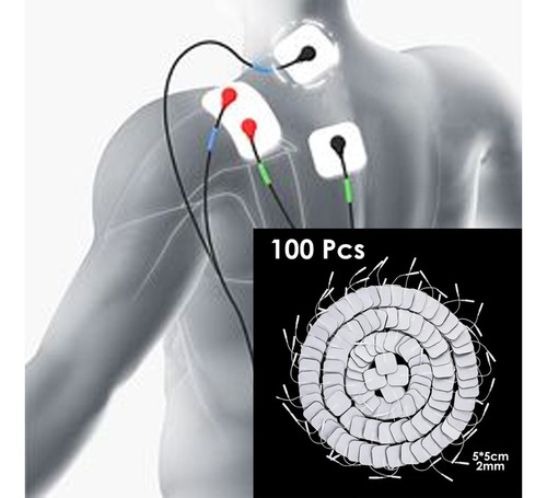 100 Parches De Electrodos+1 Regalo Gratis A