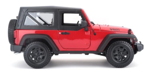 Auto Jeep Wrangler 2014  Escala 1:18