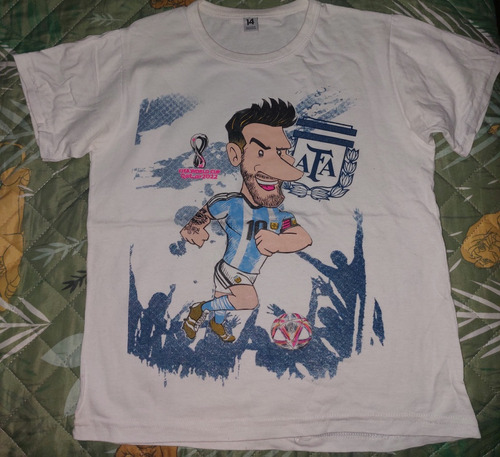 Oferta! Remera Messi Niños Talle 14