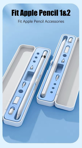 Case Estojo Compativel Com Apple Pencil E Canetas Touch