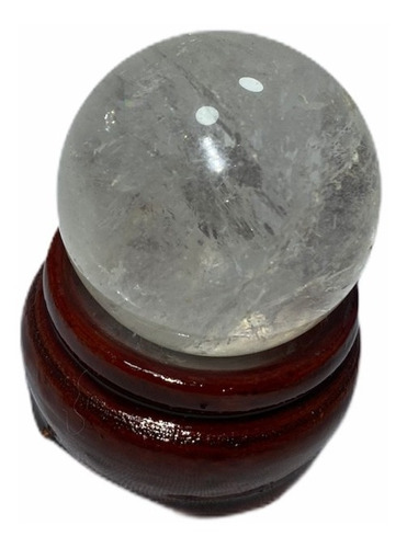 Esfera Cuarzo Cristal Piedra Natural 4 Cm