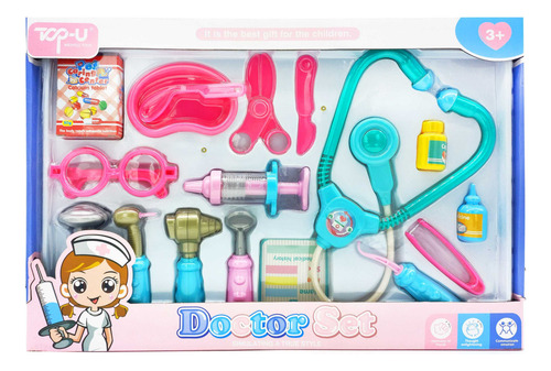 Juego Set De Doctor Con Luz Y Sonido, 17 Piezas - 0101