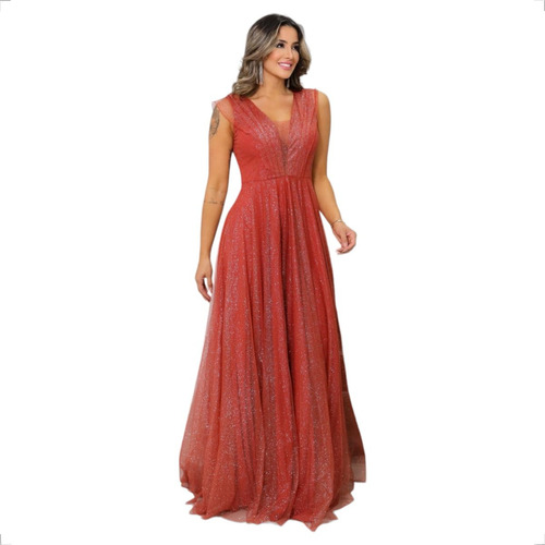 Vestidos Femininos Festa Longo Azul Serenity Madrinha Barato