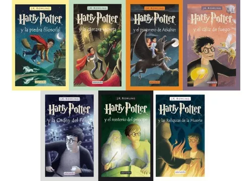mero desconocido Semicírculo Pack Saga Completa Libros Harry Potter | J.k. Rowling