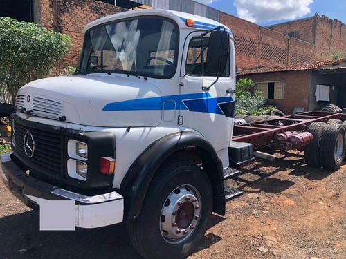 Imagem 1 de 14 de Caminhão Mb 2220 6x4 Pneus Sem Câmara No Chassis Ano 1988