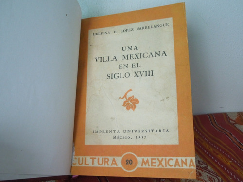 Villa Guadalupe Mexicana Siglo Xviii