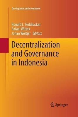 Libro Decentralization And Governance In Indonesia - Rona...