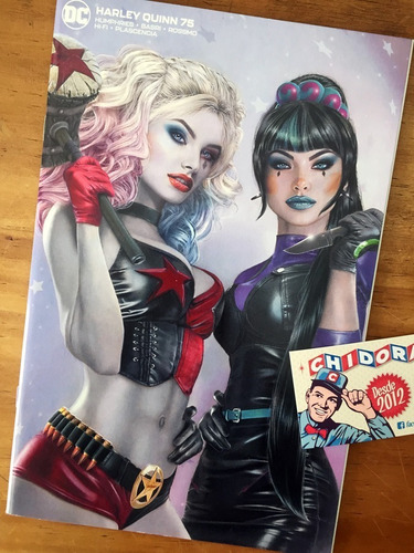 Comic - Harley Quinn #75 Natali Sanders Virgin Punchline
