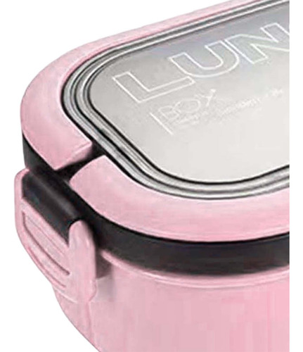 1200 Ml Bento Box Lunch Container 2 Capas 3 Compartimentos
