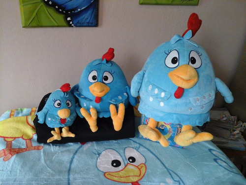 Peluche Baby Musical De La Gallina Pintadita 15cm
