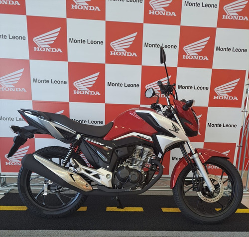 Moto Honda Cg 160 Titan Vermelha 2024 2024 0km Com Garantia