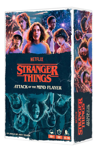 Stranger Things Attack Of The Mind Flayer Juego De Mesa