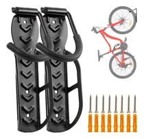 Comprar Gancho Colgar Pared Bicicleta Soporte Lateral Plegable 2pzs