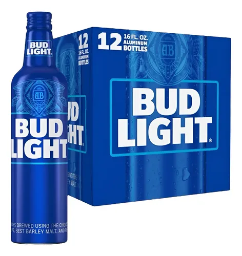 Cerveza Bud Light Botella Aluminio 12pack/473.12 Ml | MercadoLivre