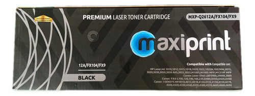 Toner Maxiprint Compatible Q2612a Hp12a Canon 104/fx9