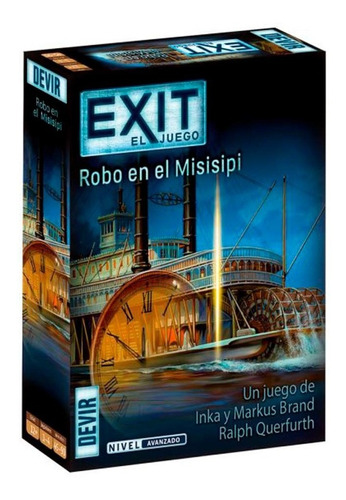 Exit Robo En El Misisipi - Juego De Mesa - Devir