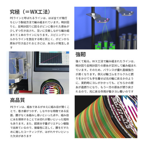 300 M 8 Hilos 10 M Un Color 30 500m Multicolor Pe