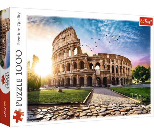 Rompecabezas Puzzle 1000 Piezas Trefl Coliseo Romano 10468