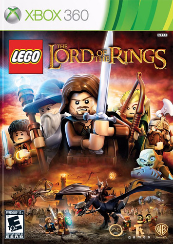 Lego Lord Of The Rings Senhor Dos Aneis Xbox360 Mídia Física