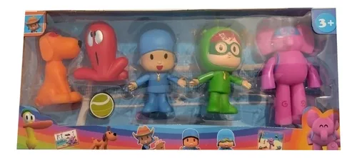 Pocoyo Muñecos Juguetes Set Coleccion Pato Dibujitos Blister