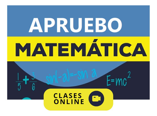 Apruebo Matemática Online - Secundaria/cbc $ 30.000/h