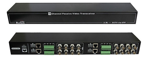 Transceptor Balun Video Pasivo Hd 16 Canales Tvi/cvi/ikseg