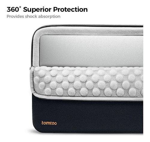 Funda Para Laptop De 15 Pulgadas Tomtoc Azul Negro