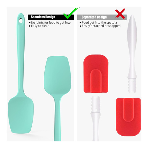 Raspadores De Espátula De Silicona De 3 Piezas600 °f Resiste