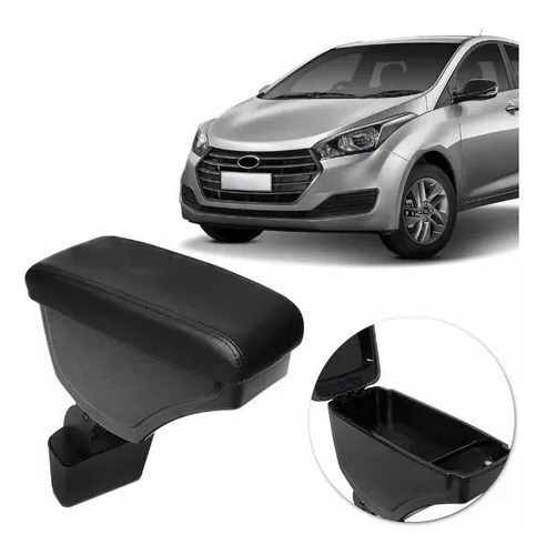 Imagen 1 de 8 de Consola Apoya Brazo Auto Hyundai Hb20 Ecocuero