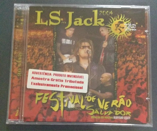 Cd - L.s.jack - Ao Vivo - Salvador 2004 - Promo - Lacrado