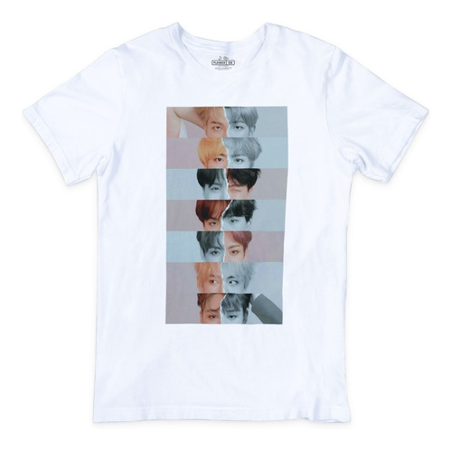 Playera Bts Faces Playeer Kpop Jungkook Suga Jimin Jin