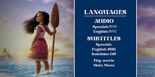 Moana 2 Dvd Latino/ingles