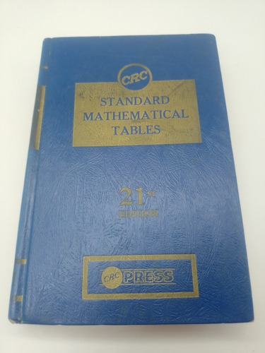 Standard Mathematical Tables Samuel M. Selby