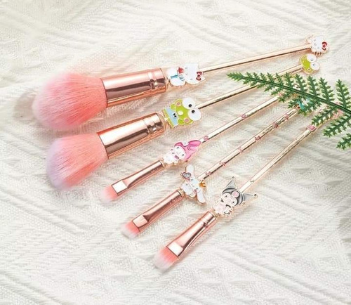 Brochas Para Maquillaje Hello Kitty, Sanrio