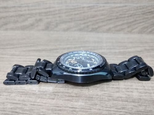 Relógio Timex Iq Aviator Fly-back Cronógrafo T2p103