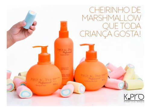 Kit Sh 240ml + Cond 230g + Style Kids 30g Petit Kpro