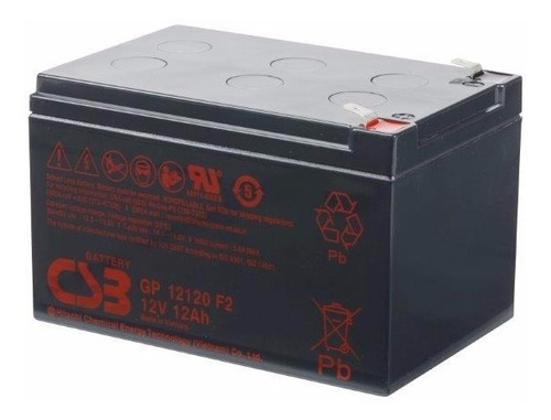 Bateria Recargable Csb 12v 12ah Gp12120f2