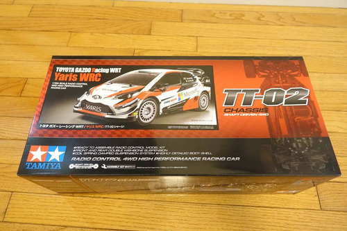 Tamiya R/c 1/10 Kit Armar Toyota Gazoo Yaris Rally Wrc Tt02