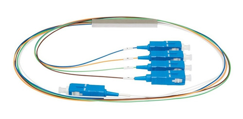 Splitter Plc 1x4 Sc/upc Xfs141 Intelbras Azul