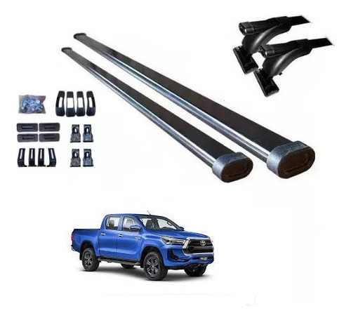 Barras Porta Equipaje Reforzadas P/ Toyota Hilux 05 A 18 K2