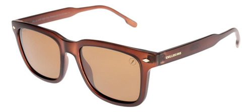 Óculos De Sol Masculino Eco Chilli Beans Quadrado Marrom Pol