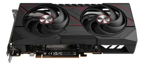 Placa De Vídeo Sapphire Amd Radeon Rx 9060 Xt Pulse Oc 16gb