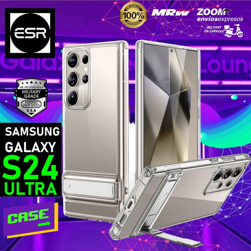 Forro Esr Samsung Galaxy S24 Ultra Anticaída Con Kickstand