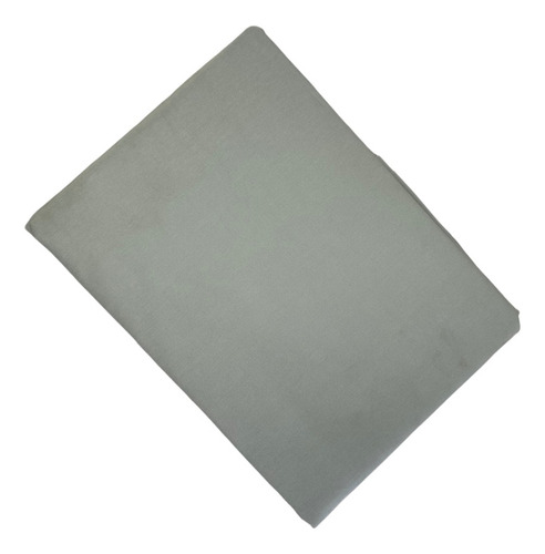 Lencol Avulso Queen Com Elastico Liso Percal 200 Fios Cor Cinza